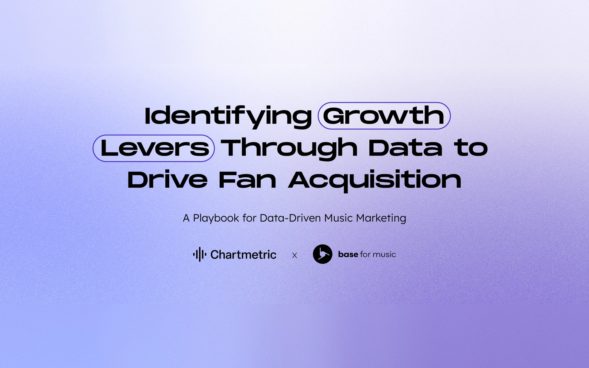 Identifying Growth Levers Through Data to Drive Fan Acquisition, Chartmetric × Base for Music